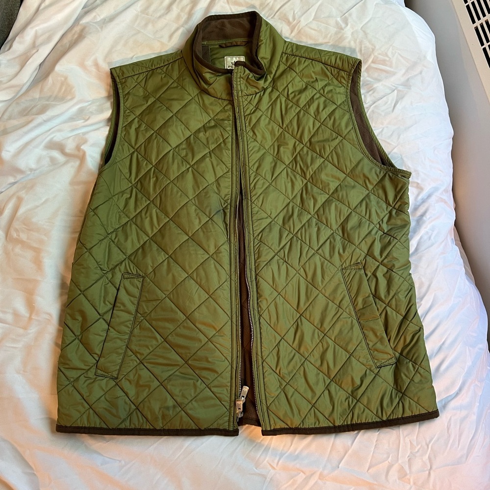 Peter Millar Men’s Green Vest Large